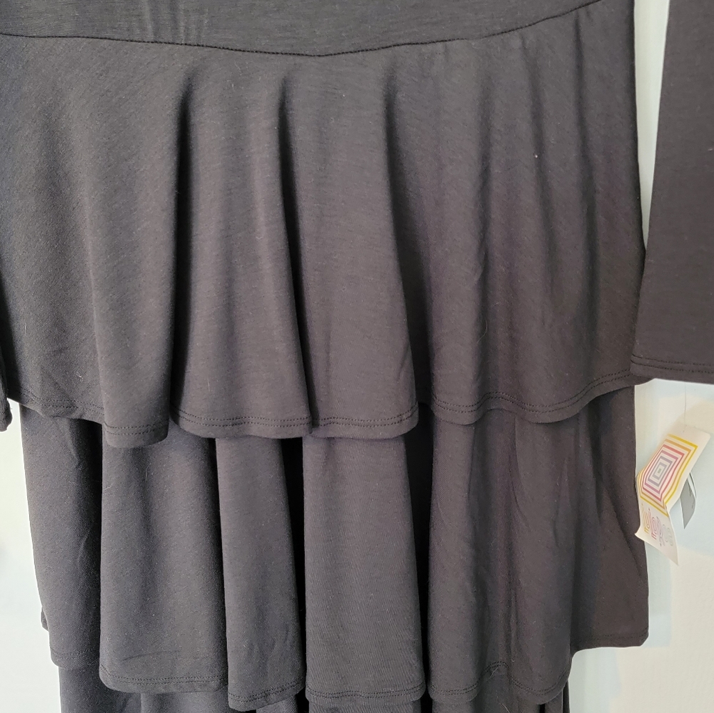 LulaRoe Georgia Dress Black XL - Picture 4 of 6